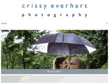 Tablet Screenshot of crissyeverhart.com